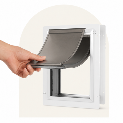 Ortekor Metal Frame Weatherproof & Lockable Pet Door