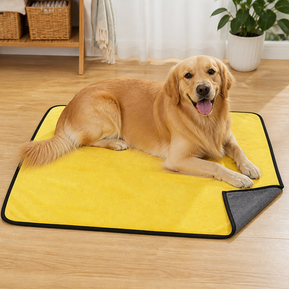 Ortekor Microfiber Super-Absorbent Quick-Dry Dog Towel