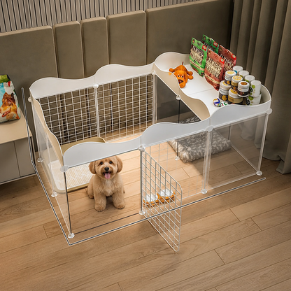 Ortekor Modular DIY & Integrated Toilet Dog Kennel