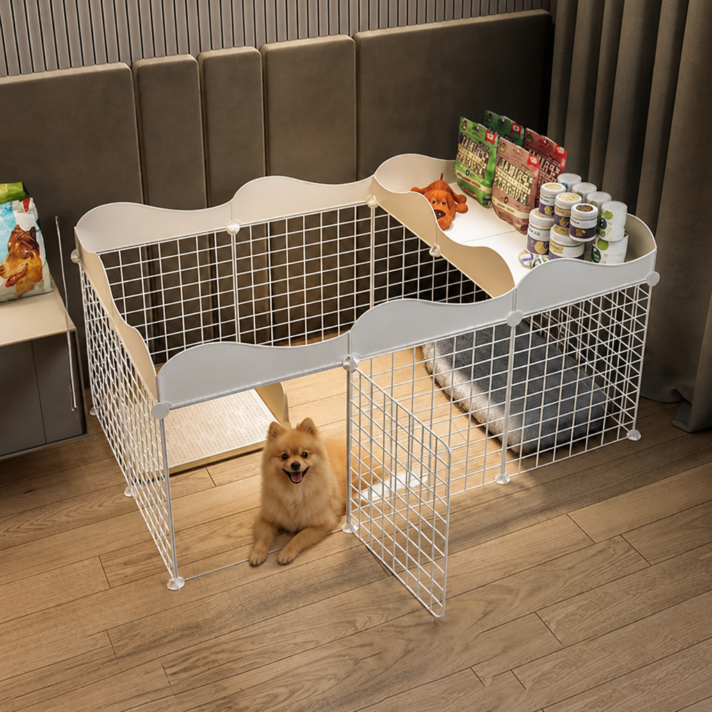 Ortekor Modular DIY & Integrated Toilet Dog Kennel