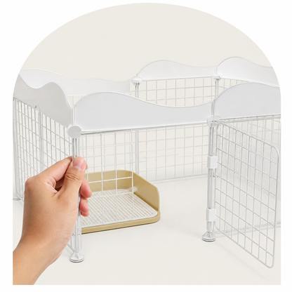 Ortekor Modular DIY & Integrated Toilet Dog Kennel