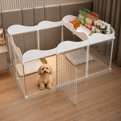 Ortekor Modular DIY & Integrated Toilet Dog Kennel