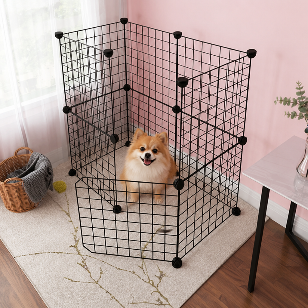 Ortekor Modular Wire Mesh Playpen