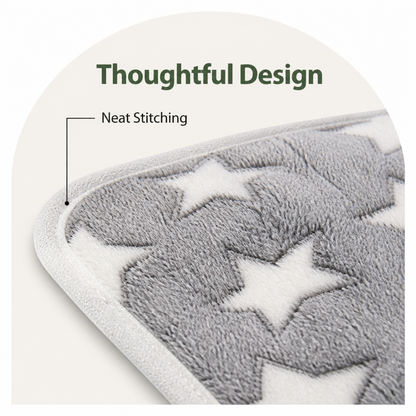 Ortekor Non-Shedding Coral Fleece Pet Blanket
