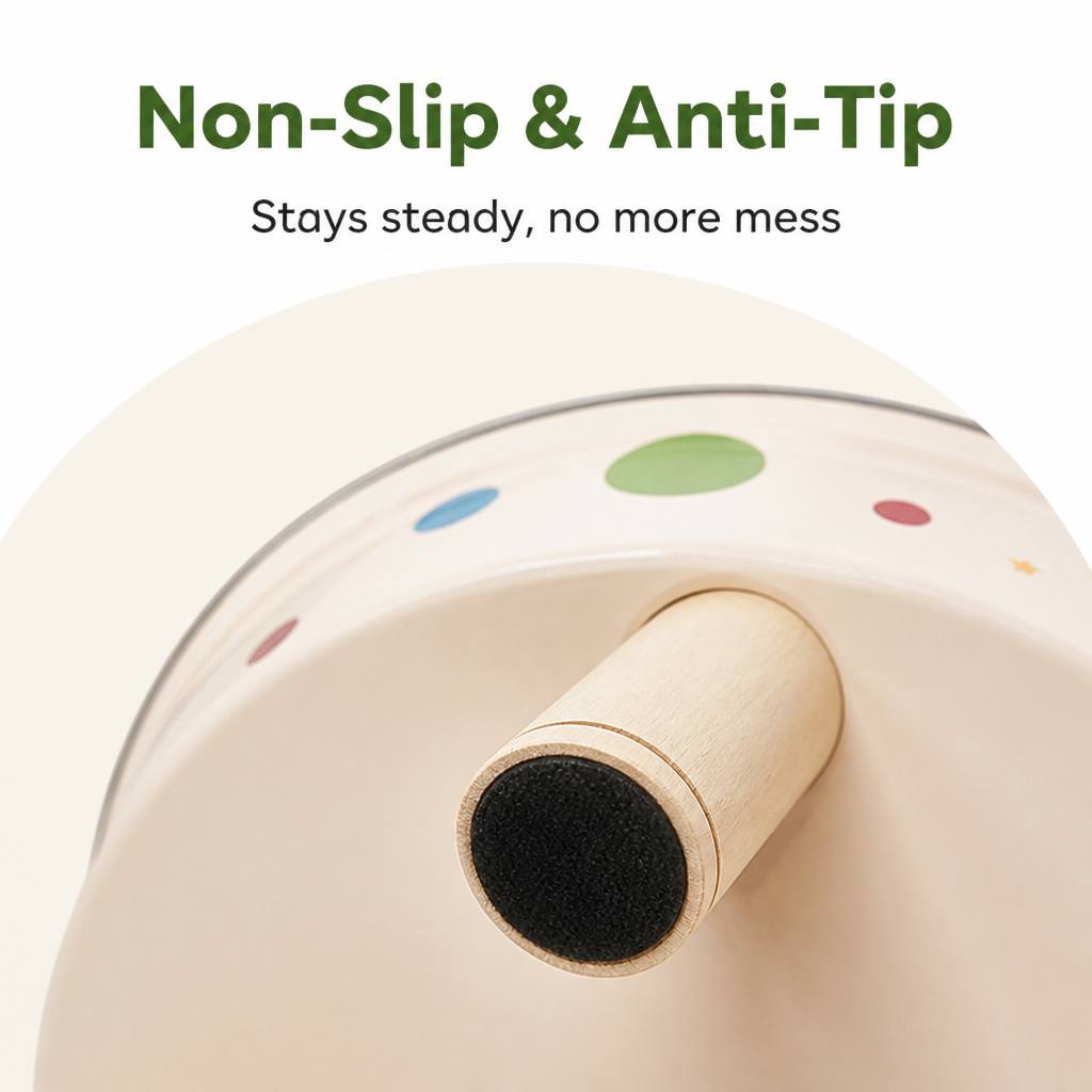 Ortekor Non-Slip & Anti-Tip Pet Bowl (Detachable Dish)