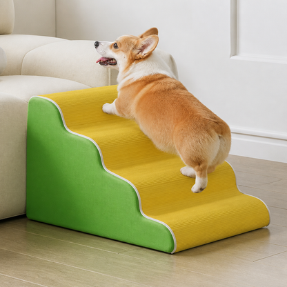 Ortekor Non-Slip Lightweight & Portable Dog Stairs (3-5 Steps)
