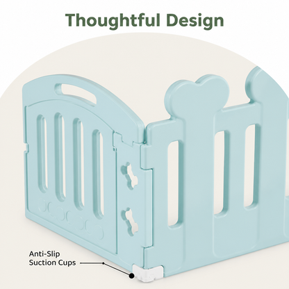 Ortekor Non-Toxic Recycled HDPE & Lockable Dog Playpen