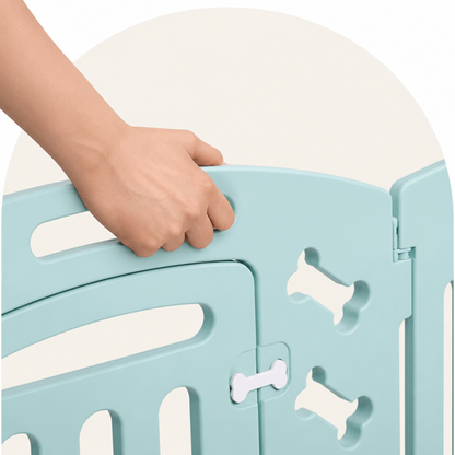 Ortekor Non-Toxic Recycled HDPE & Lockable Dog Playpen