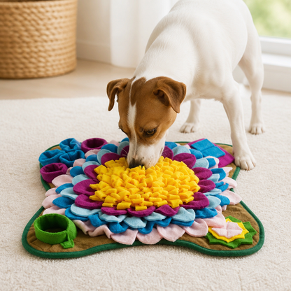 Ortekor Nose-Work & Slow-Feeding Snuffle Mat (Machine Washable)