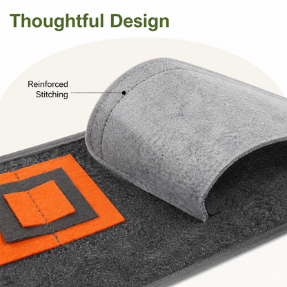 Ortekor Nose-Work & Slow-Feeding Snuffle Mat (Machine Washable)