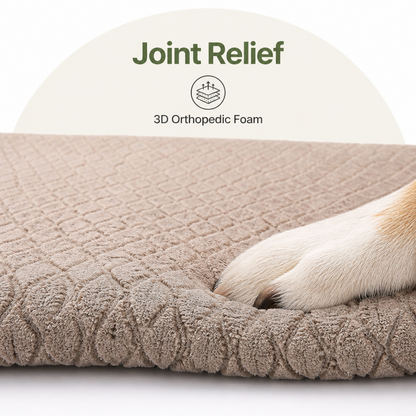 Ortekor Orthopedic 3D Foam & Waterproof Dog Bed (Removable Cover)