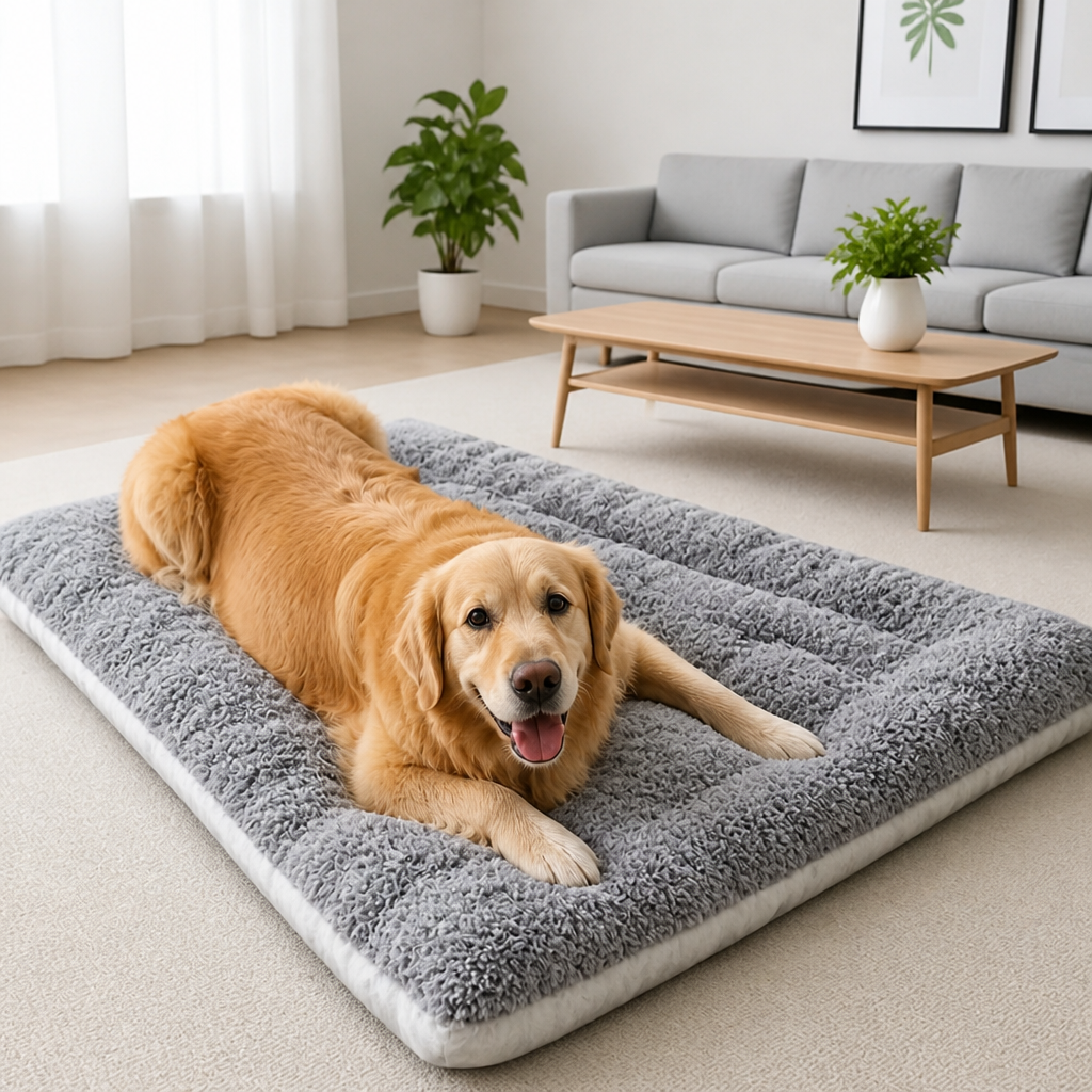 Ortekor Orthopedic Cloud-Like Reversible Dog Bed (Machine Washable Cover)