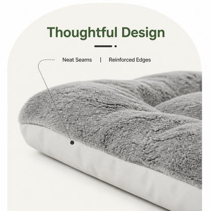 Ortekor Orthopedic Cloud-Like Reversible Dog Bed (Machine Washable Cover)