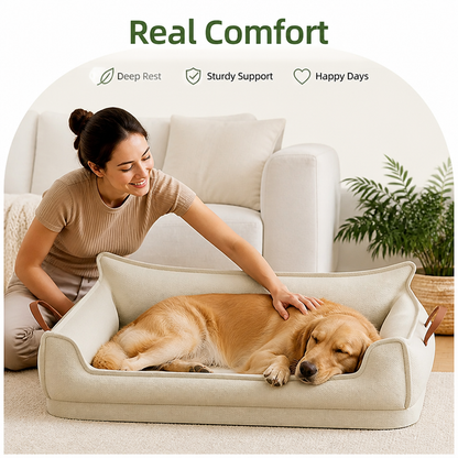 Ortekor Orthopedic Water-Resistant Dog Bed (Detachable Cover)