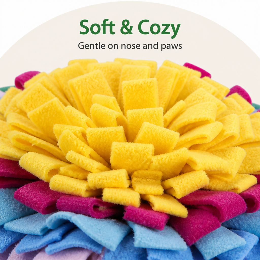 Ortekor Plush Foldable & Washable Dog Snuffle Mat