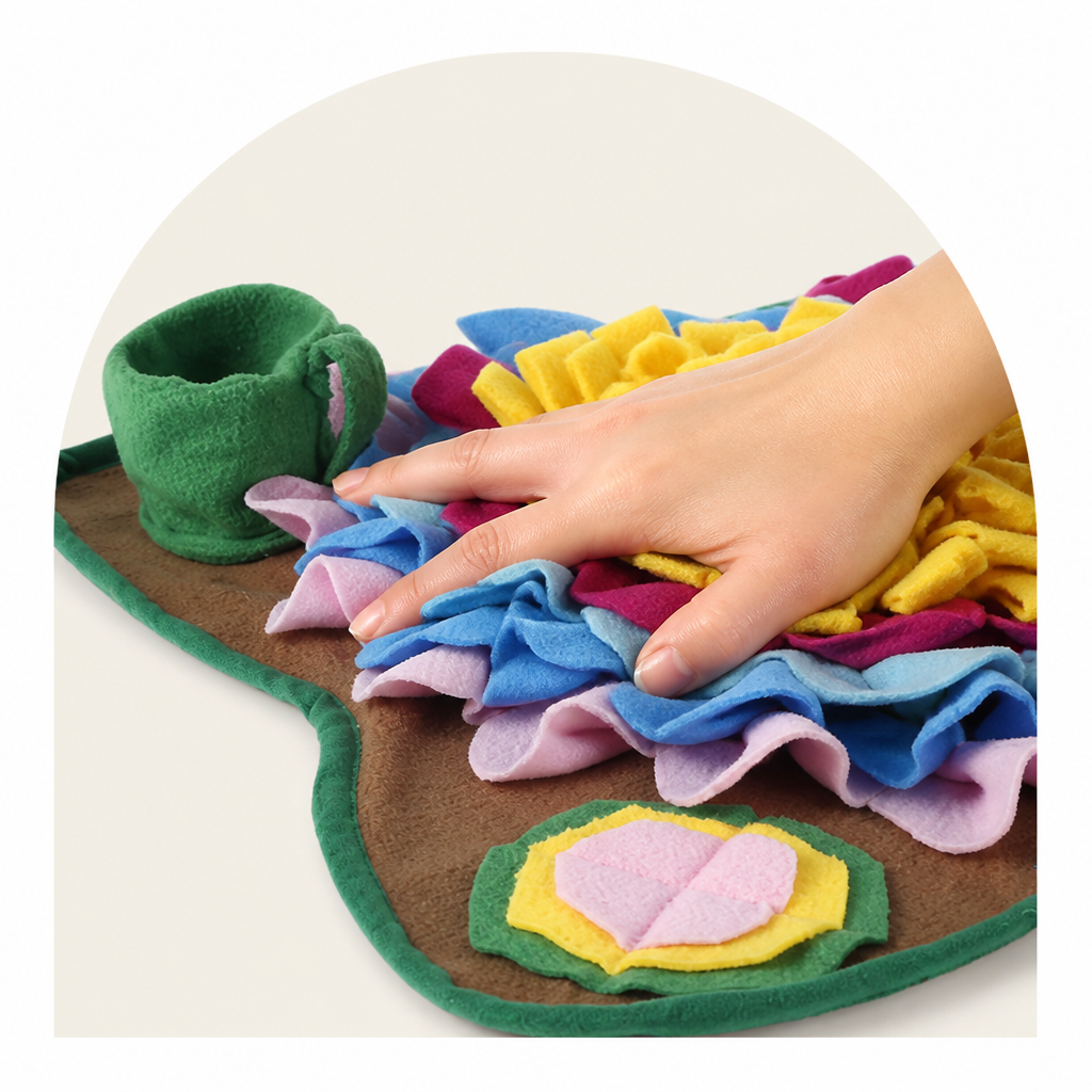 Ortekor Plush Foldable & Washable Dog Snuffle Mat