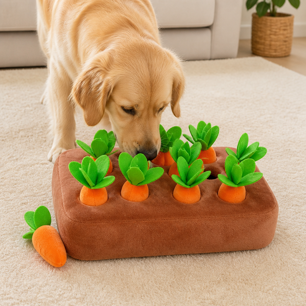Ortekor Plush & Interactive Snuffle Mat