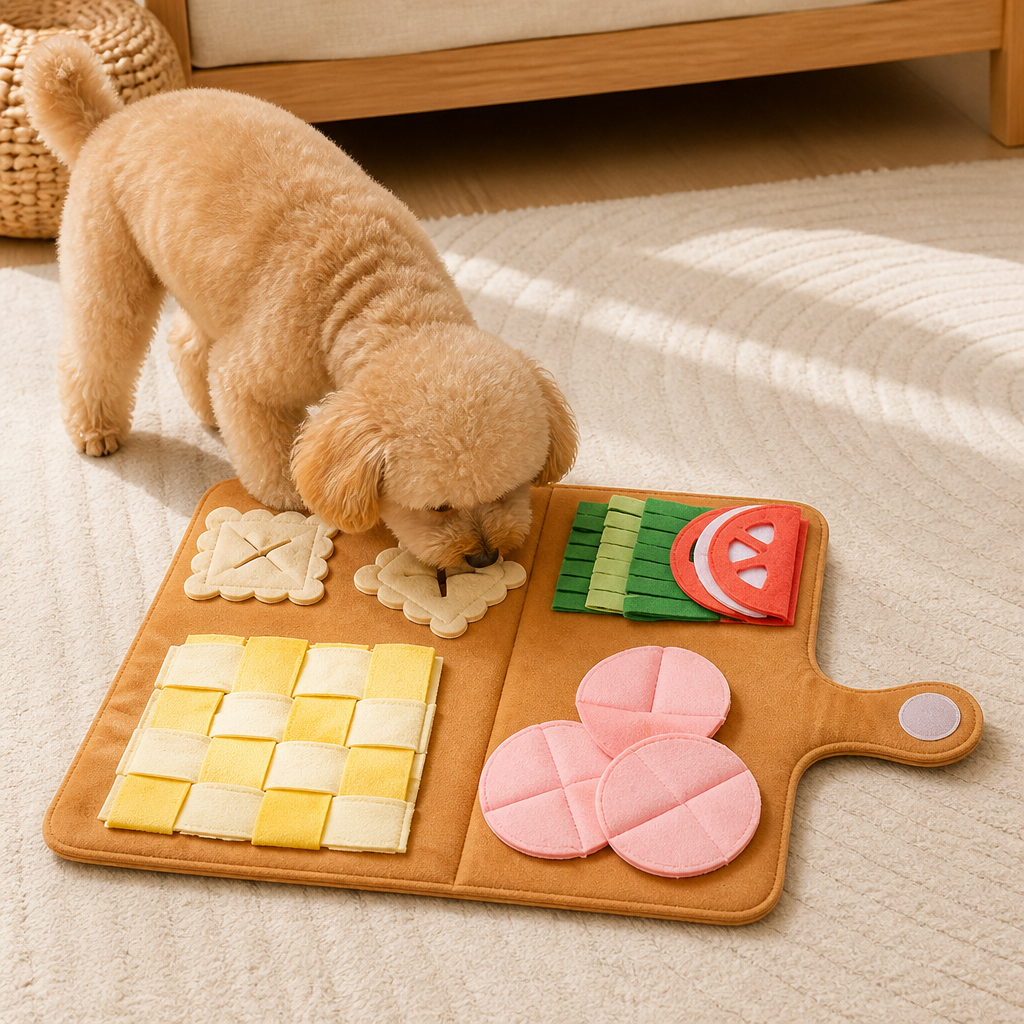 Ortekor Plush Slow-Feed Snuffle Mat (Small Breed)