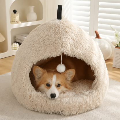 Ortekor Plush Velvet & Non-Slip Dog Bed