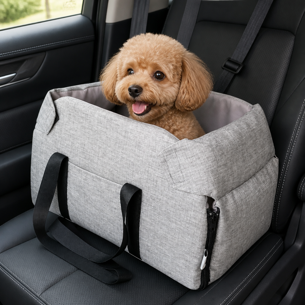 Ortekor Portable Waterproof & Washable Car Booster Seat (Removable Pad)