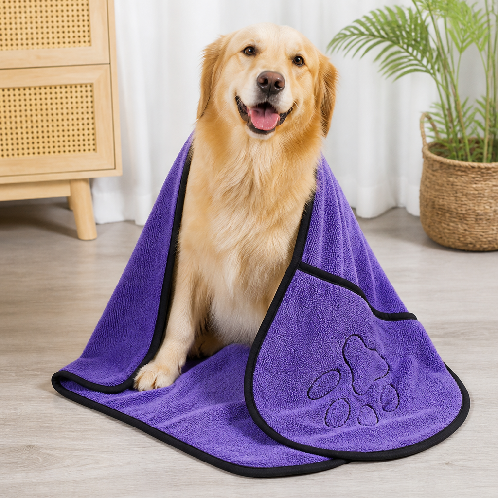 Ortekor Quick-Dry & Absorbent Pet Towel (9 x 25,5 in)