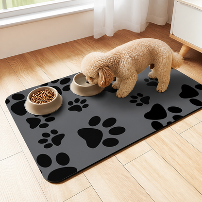 Ortekor Quick-Dry Diatomite & Non-Slip Feeding Mat