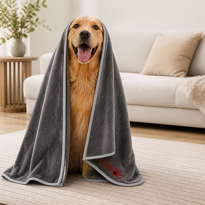 Ortekor Quick-Dry & Super Absorbent Pet Towel