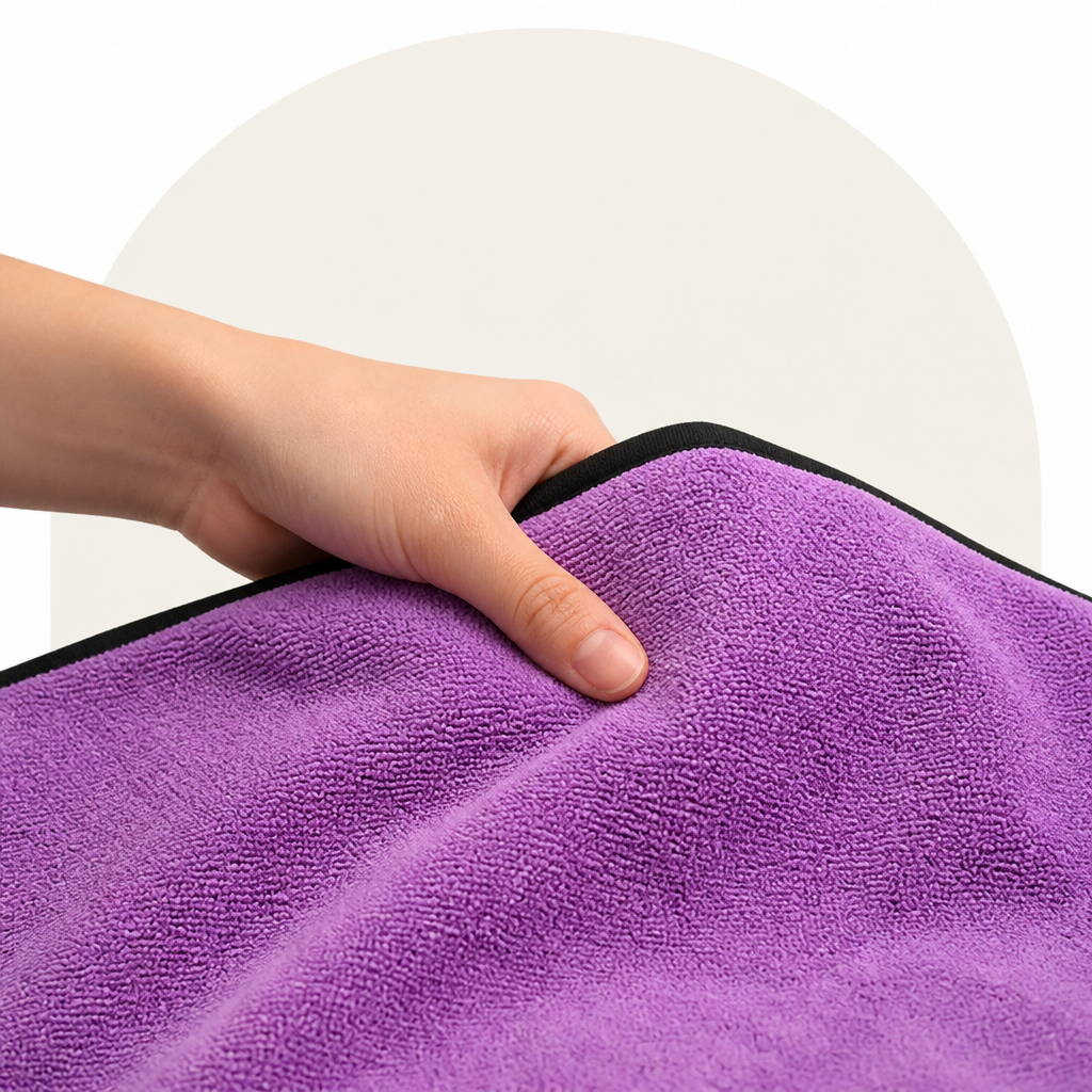 Ortekor Quick-Dry Ultra-Fine Fiber & Super-Absorbent Pet Towel (Machine Washable)