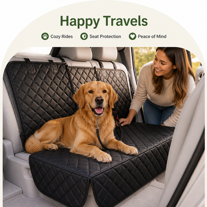 Ortekor Quilted Hammock Waterproof & Dirt-Proof Car Seat Cover