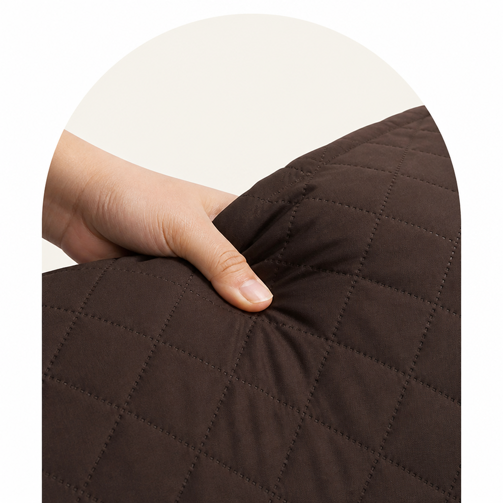 Ortekor Quilted Stretch & Machine-Washable Sofa Cover (1/2/3-Seater)