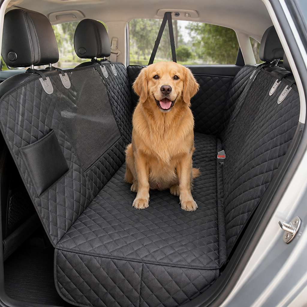 Ortekor Quilted Waterproof & Anti-Slip Backseat Hammock