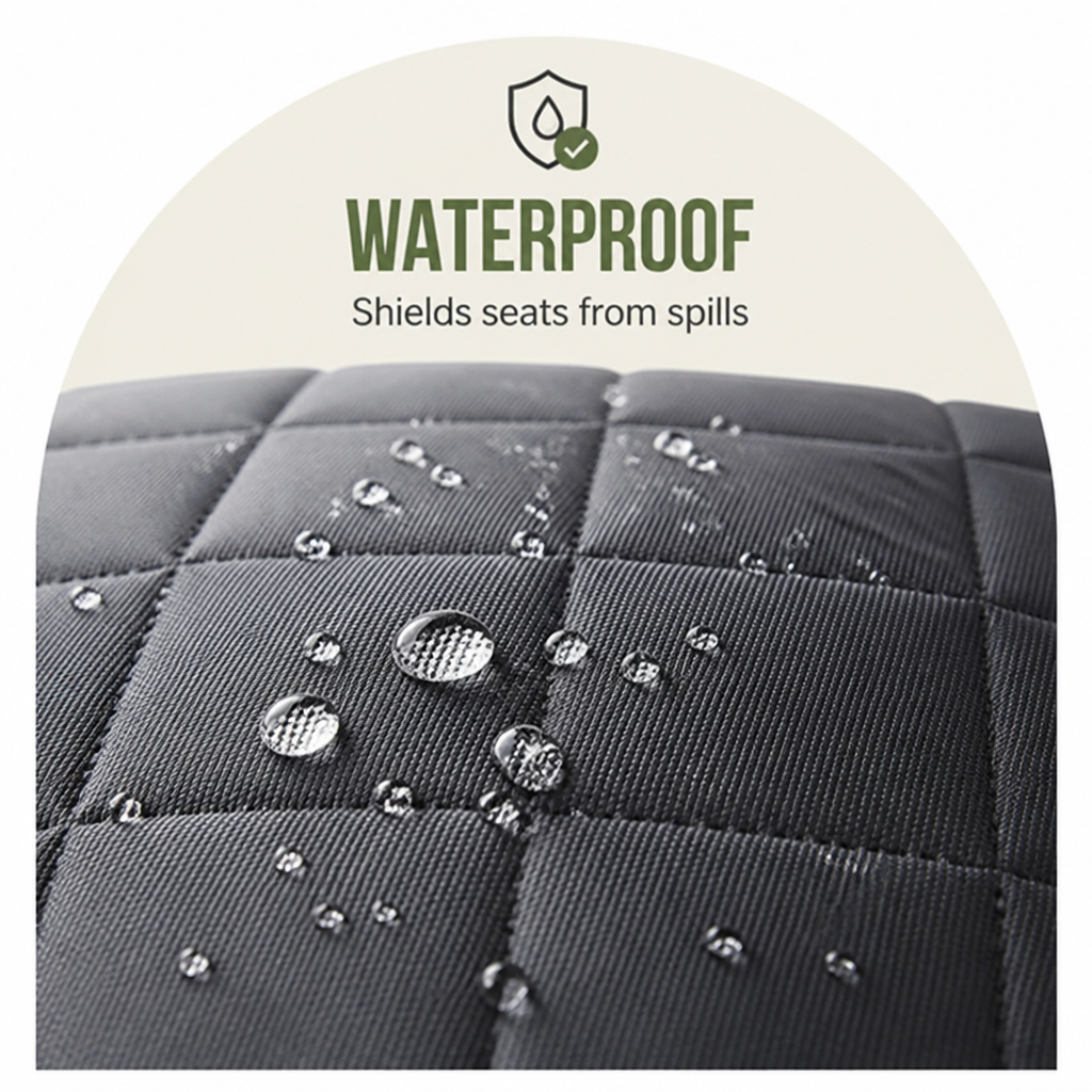 Ortekor Quilted Waterproof & Anti-Slip Backseat Hammock