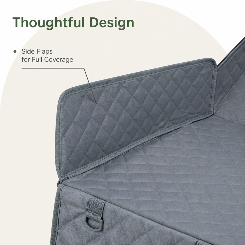 Ortekor Quilted Waterproof & Non-Slip Car Seat Cover
