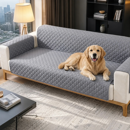 Ortekor Quilted Waterproof & Non-Slip Sofa Protector