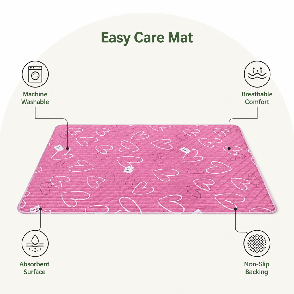 Ortekor Reusable Machine-Washable Non-Slip Pet Pee Pad