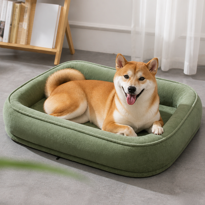 Ortekor Reversible Plush Fleece Bolster Bed