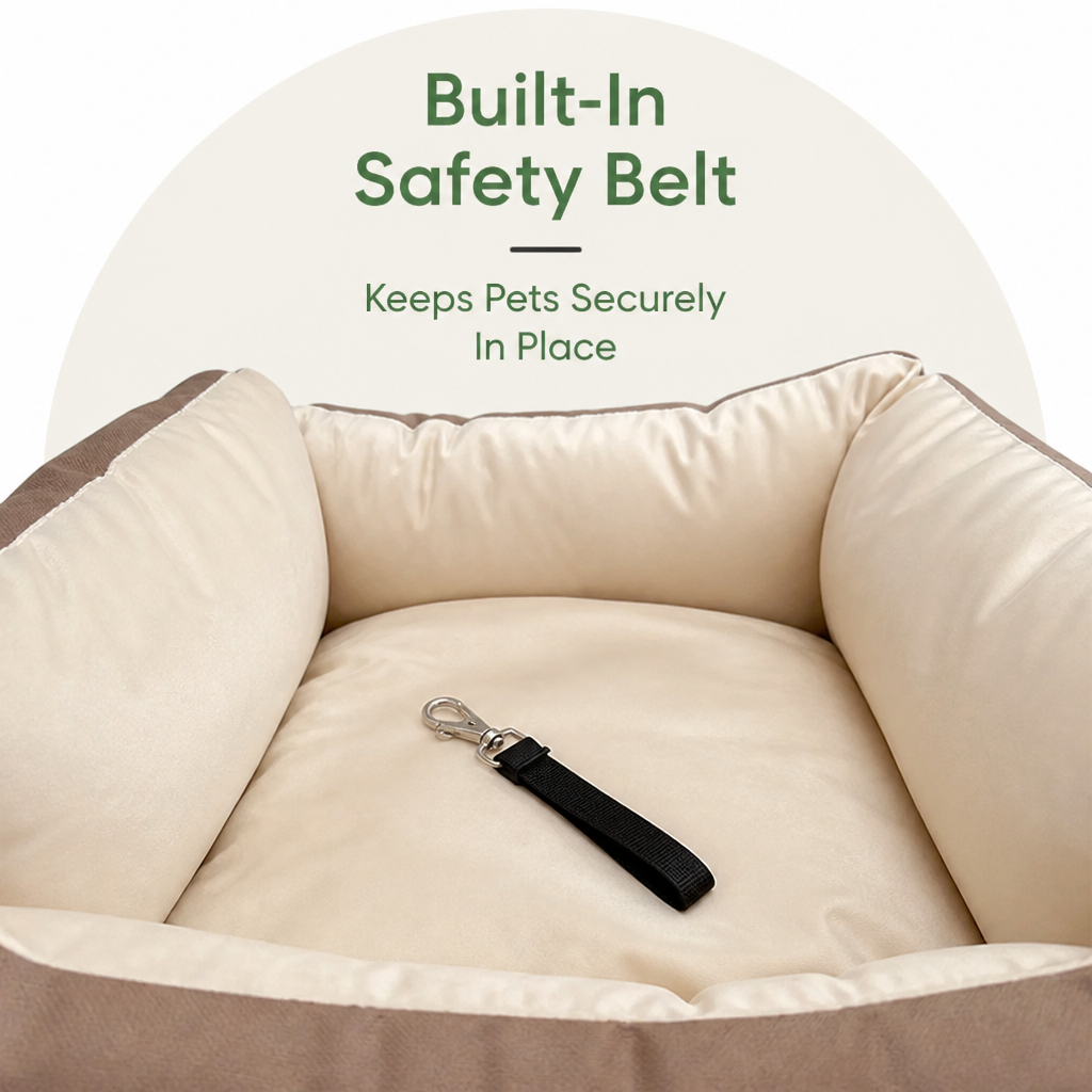 Ortekor Safety-Belt & Washable Booster Car Seat
