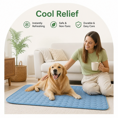 Ortekor Self-Cooling & Durable Dog Cooling Mat (No Power Required)