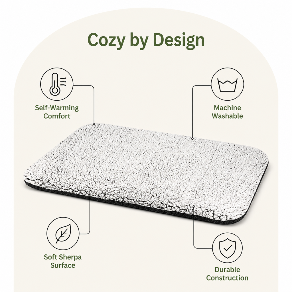 Ortekor Self-Heating & Washable Pet Pad