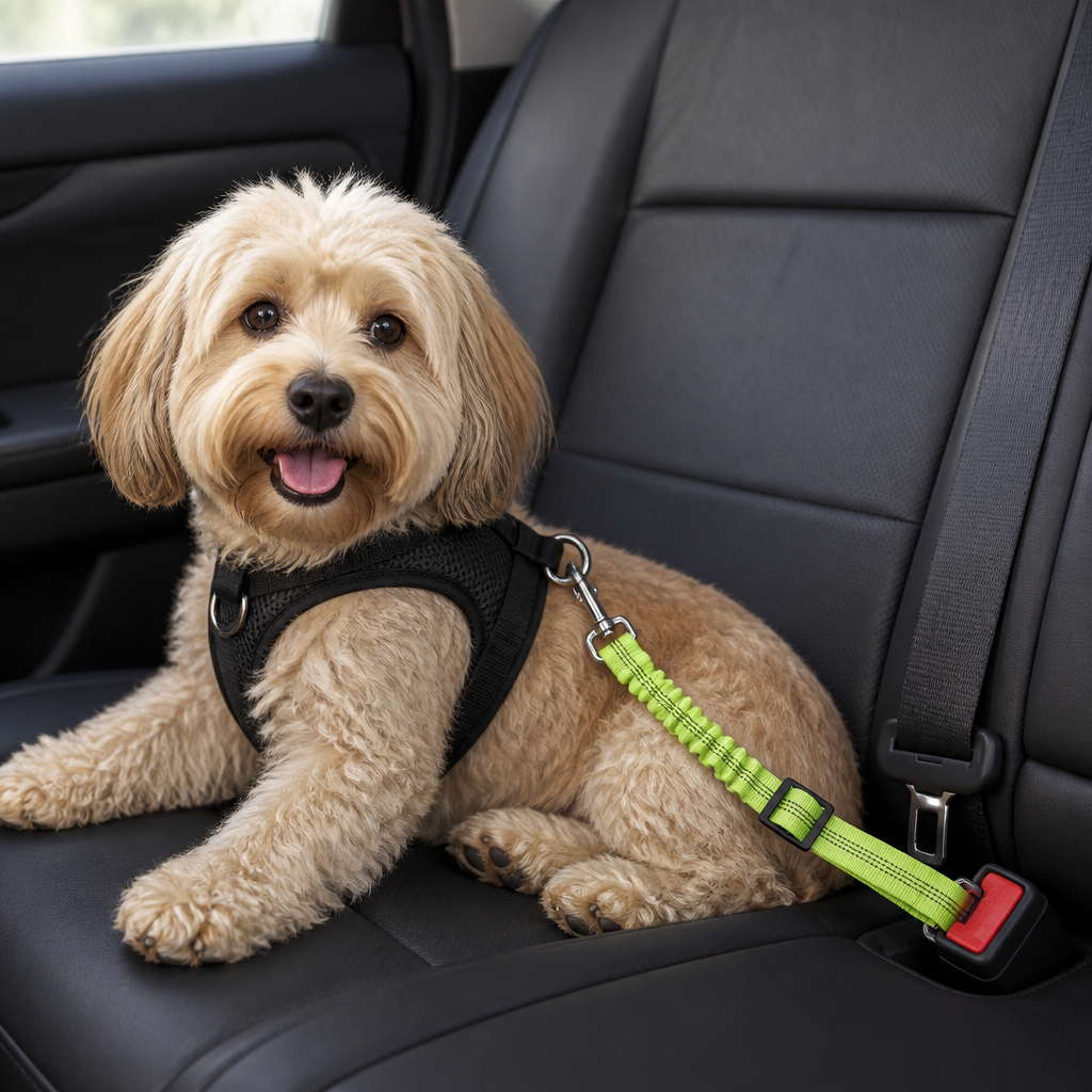 Ortekor Shock Absorbing Adjustable Seat Belt Tether
