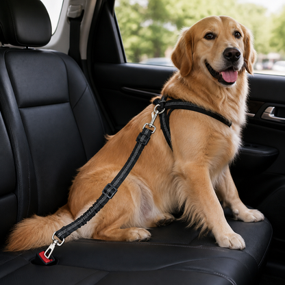 Ortekor Shock Absorbing Adjustable Seat Belt Tether