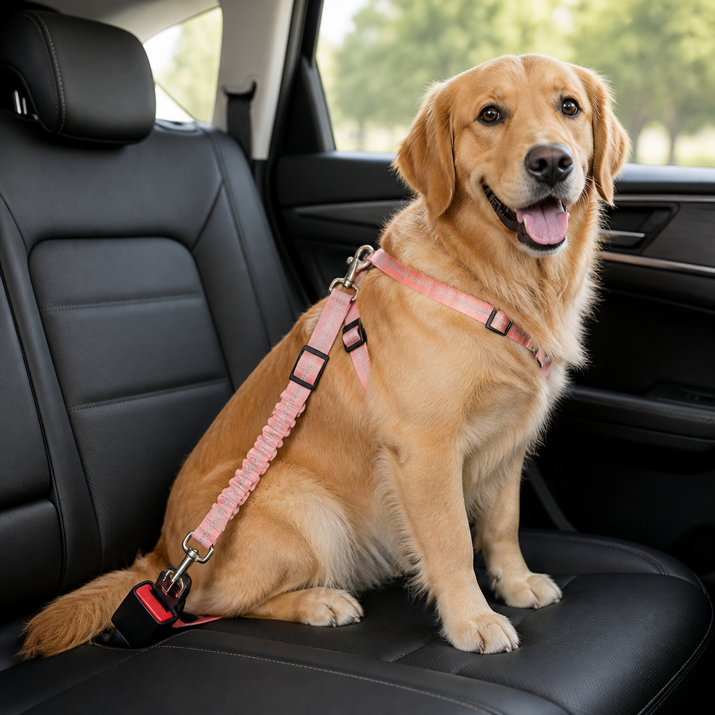 Ortekor Shock Absorbing Adjustable Seat Belt Tether