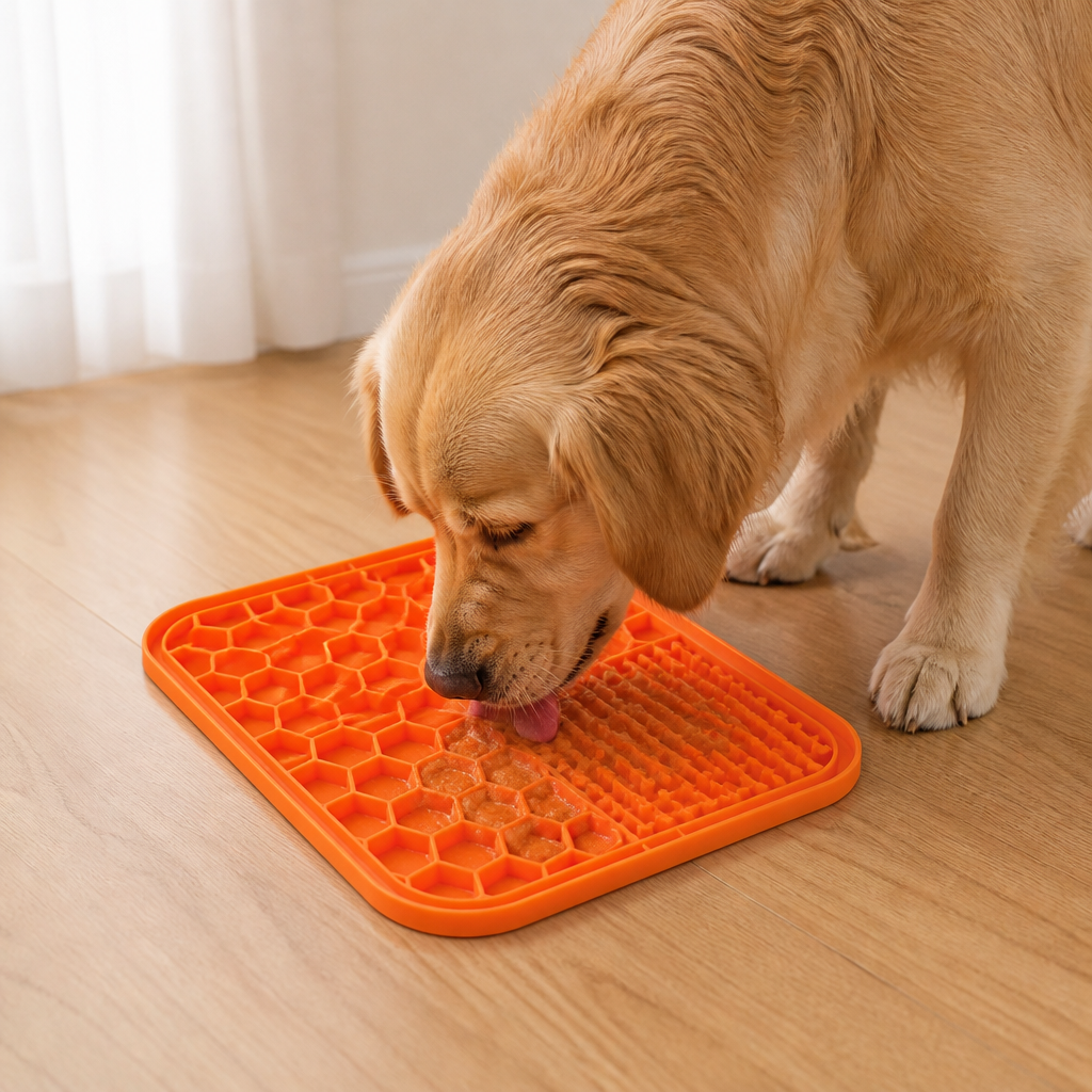 Ortekor Silicone Slow Feeder Lick Mat