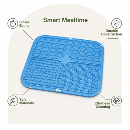 Ortekor Silicone Slow Feeder Lick Mat