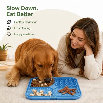Ortekor Silicone Slow Feeder Lick Mat