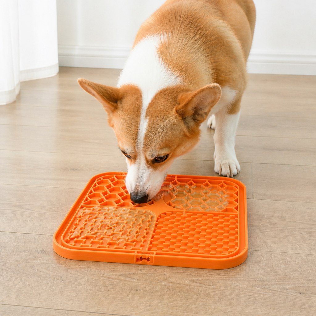 Ortekor Silicone Slow Feeder Lick Mat