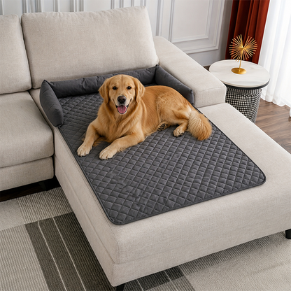Ortekor Slip-Resistant & Waterproof Bolster Bed (Removable Bolsters & Washable Cover)