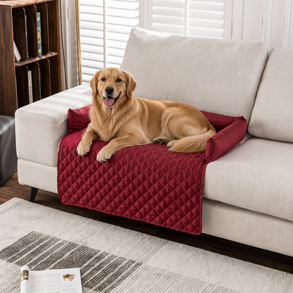 Ortekor Slip-Resistant & Waterproof Bolster Bed (Removable Bolsters & Washable Cover)