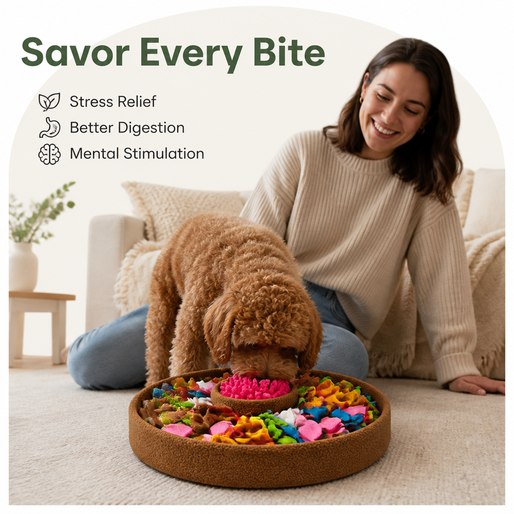 Ortekor Slow-Feeding & Washable Snuffle Mat