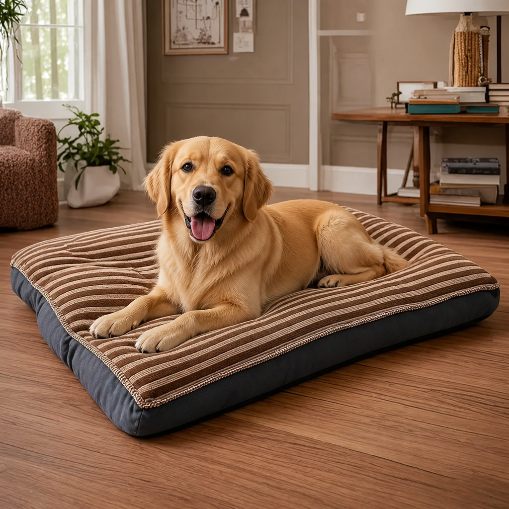 Ortekor Soft Fleece & Washable Dog Bed (Removable Cover)
